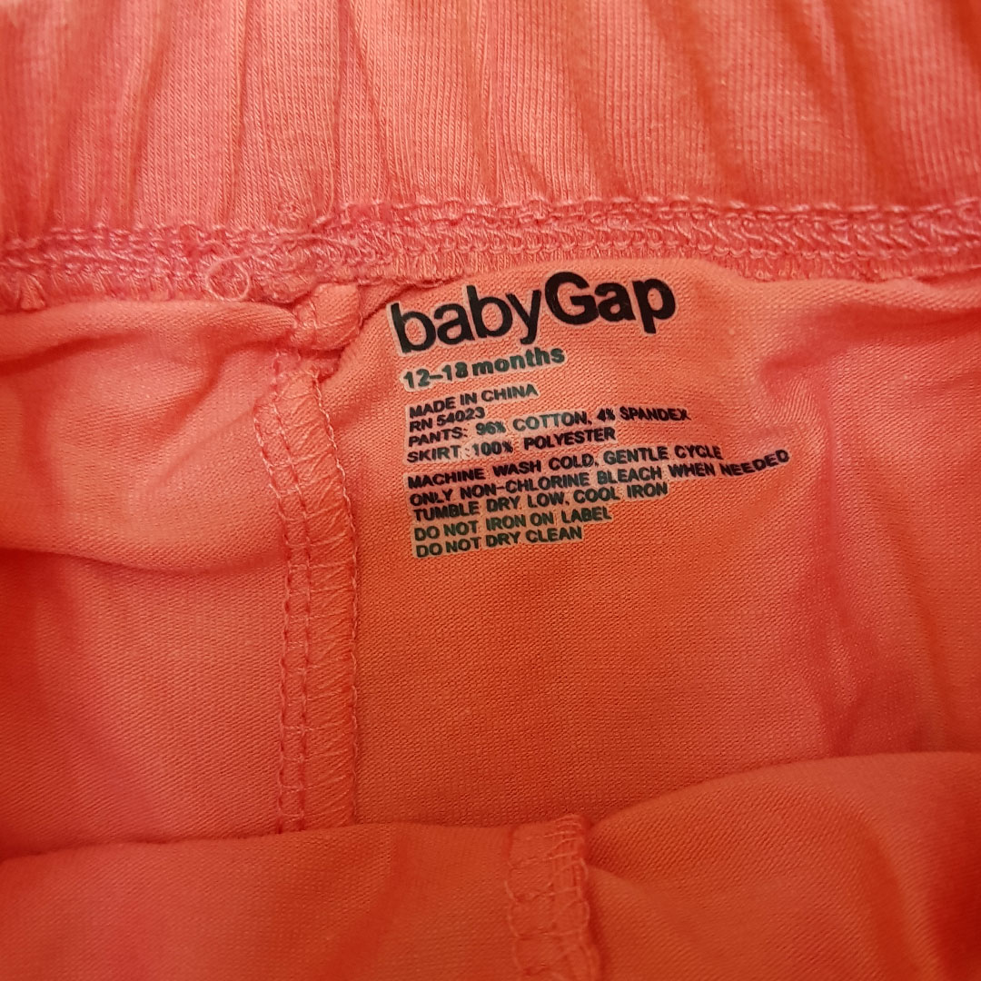 دامن شلواری دخترانه 26088 سایز 6 تا 24 ماه مارک BABY GAP   *