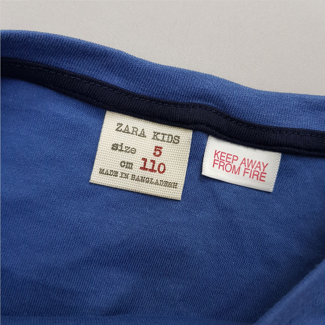 بلوز پسرانه 30488 سایز 5 تا 14 سال مارک ZARA