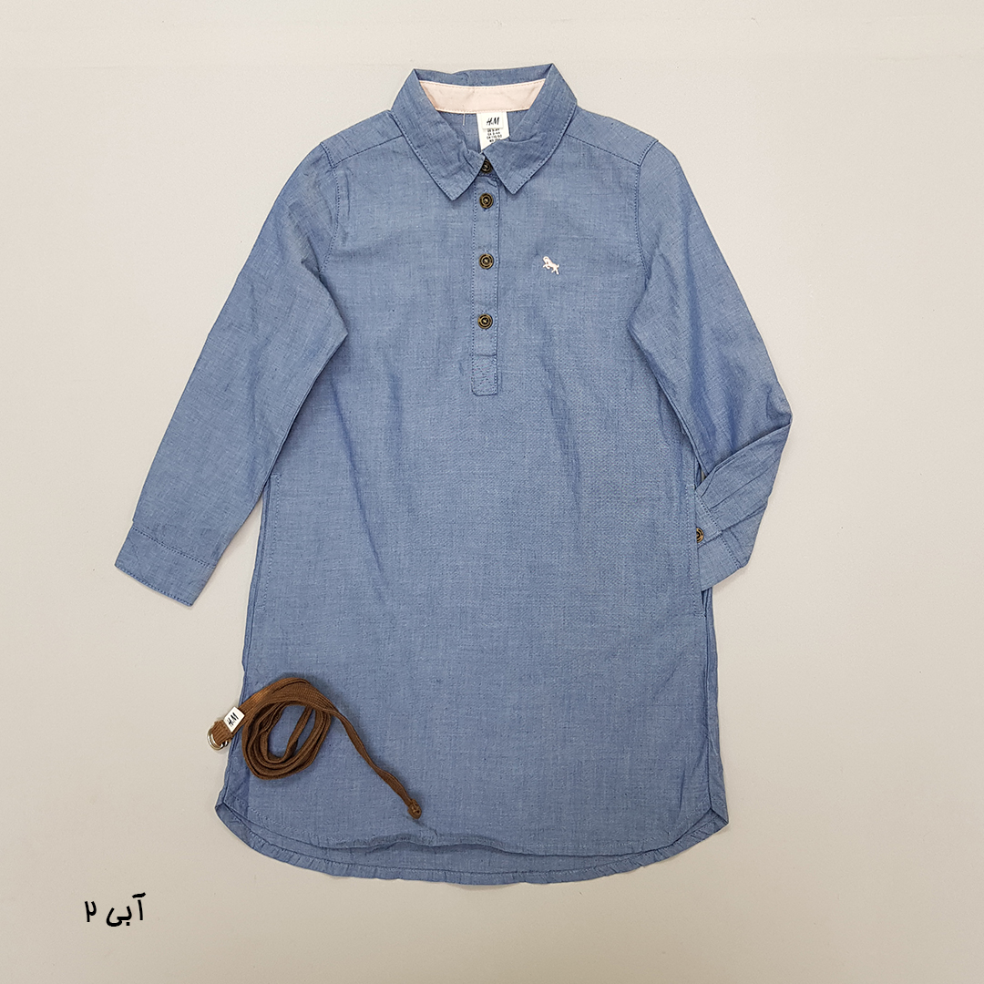 مانتو جینز کاغذی 30755 سایز 2 تا 10 سال مارک H&M