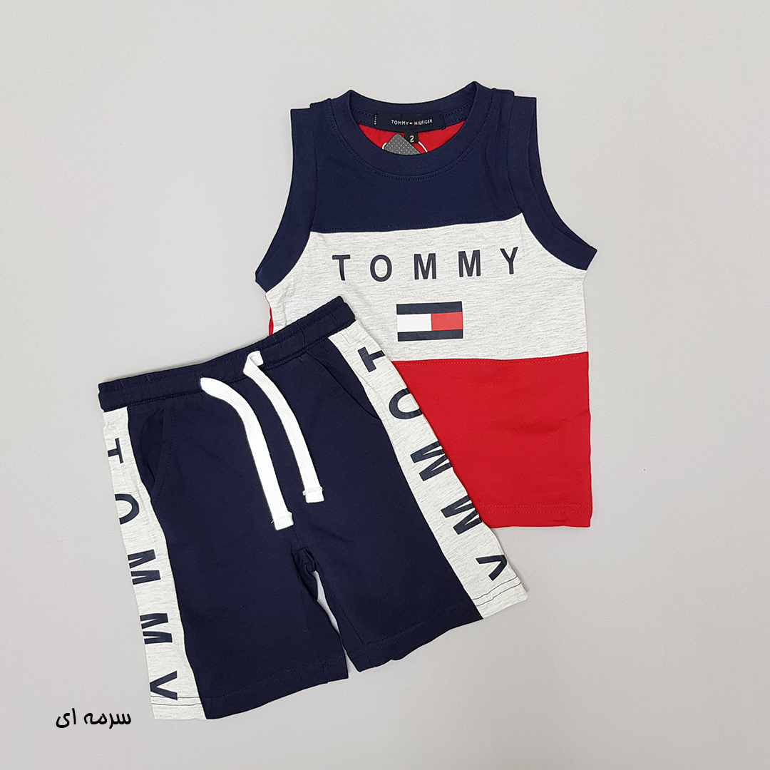 ست پسرانه 31201 سایز 2 تا 8 سال مارک TOMMY