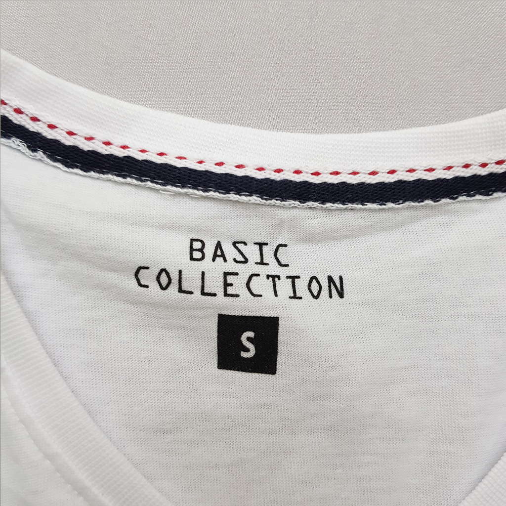 تی شرت مردانه 32289 کد 1 مارک BASIC COLLECTION