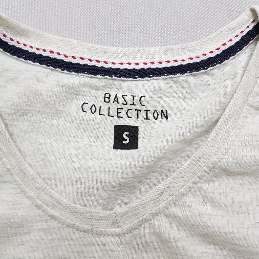 تی شرت مردانه 32287 کد 1 مارک BASIC COLLECTION