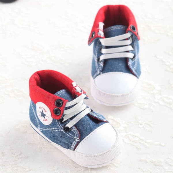 پاپوش پسرانه 50068 سایز 0 تا 12 ماه مارک CONVERSE