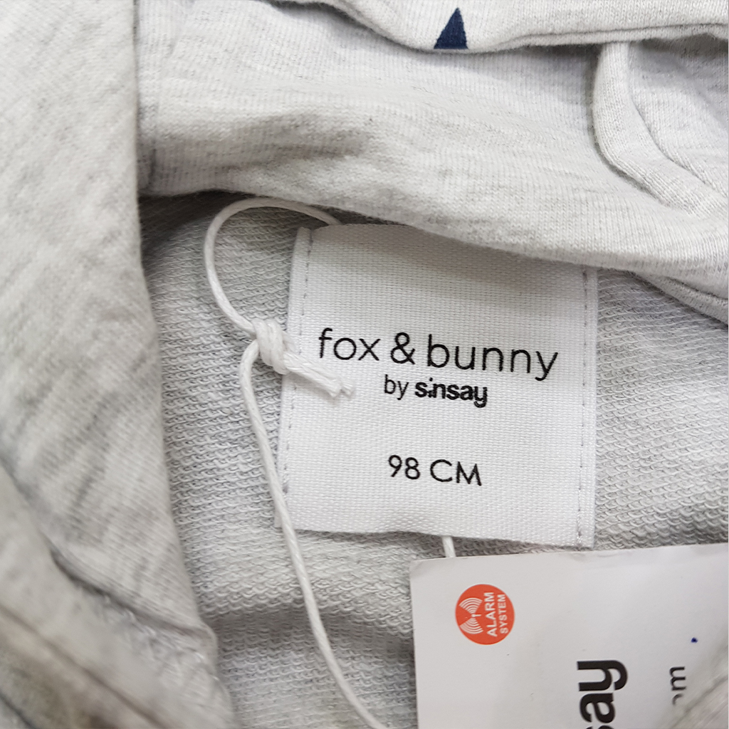 سویشرت کلاه دار سایز 2 تا 10 سال مارک کد 32708 FOX&BUNNY