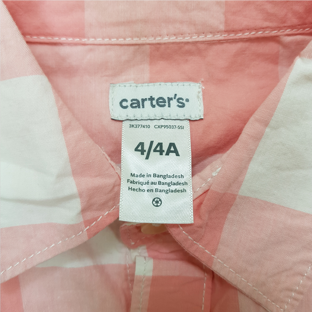 پیراهن پسرانه 33322 سایز 4 تا 14 سال مارک Carters   *