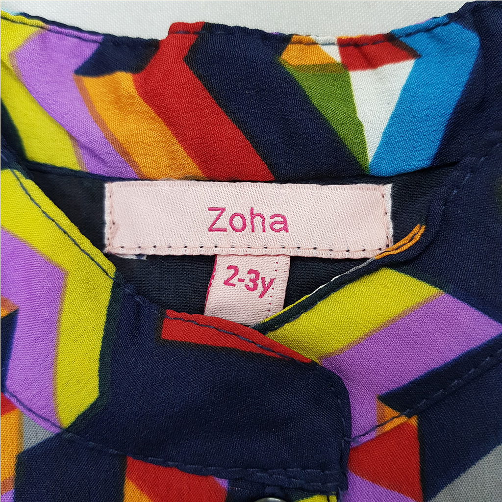 سارافون دخترانه 33323 سایز 2 تا 12 سال کد 3 مارک ZOHA