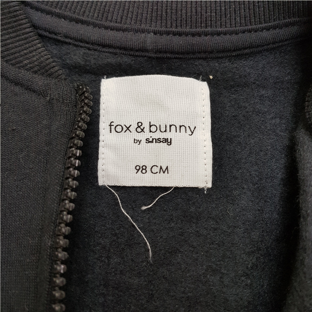 سویشرت توپنبه ای دخترانه 33303 سایز 2 تا 10 سال مارک FOX&BUNNY