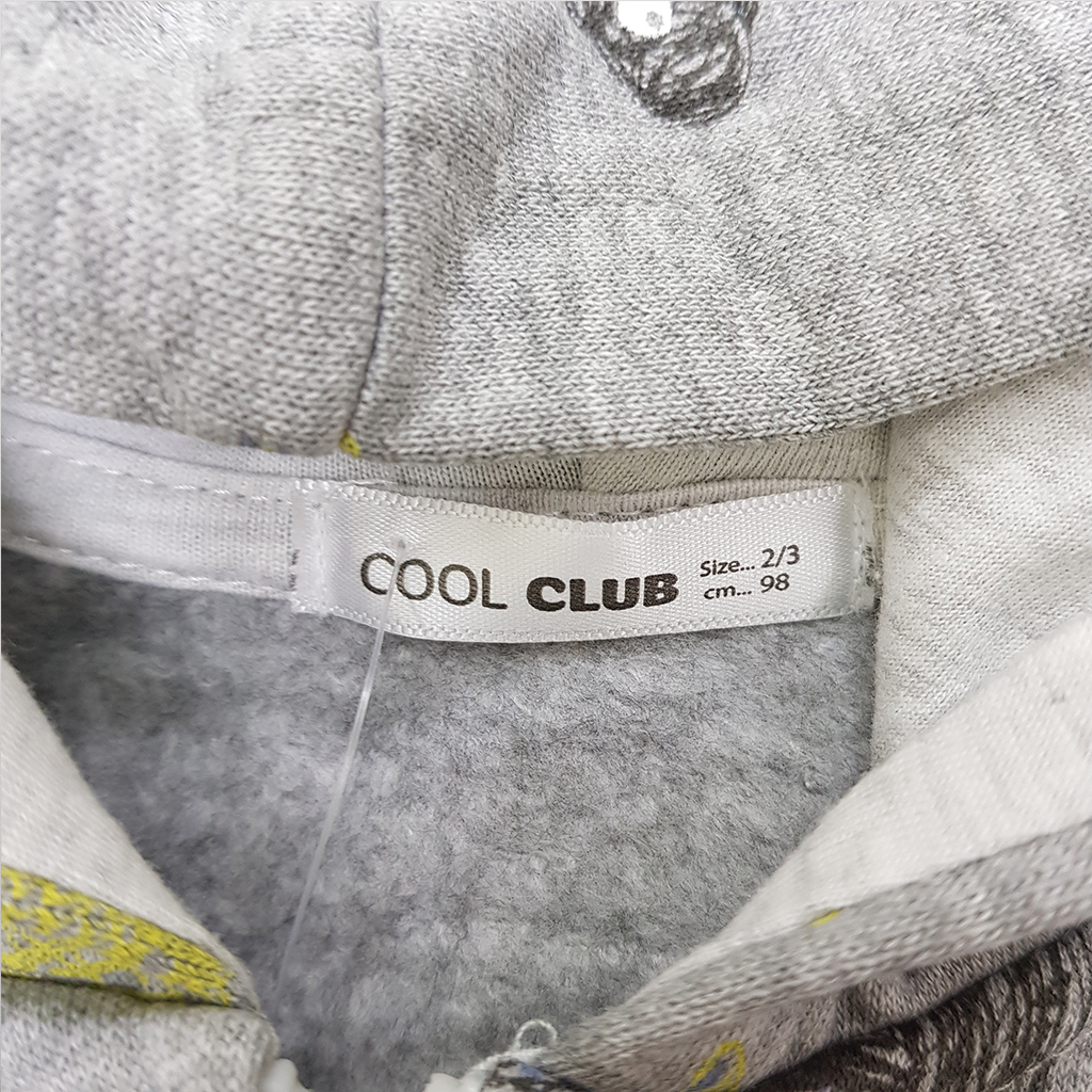 سویشرت توپنبه ای پسرانه 33464 سایز 9 ماه تا 5 سال مارک COOL CLUB