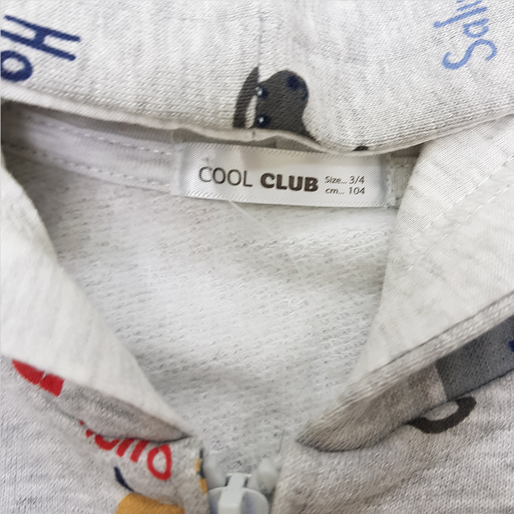 سویشرت توپنبه ای پسرانه 33463 سایز 9 ماه تا 5 سال مارک COOL CLUB