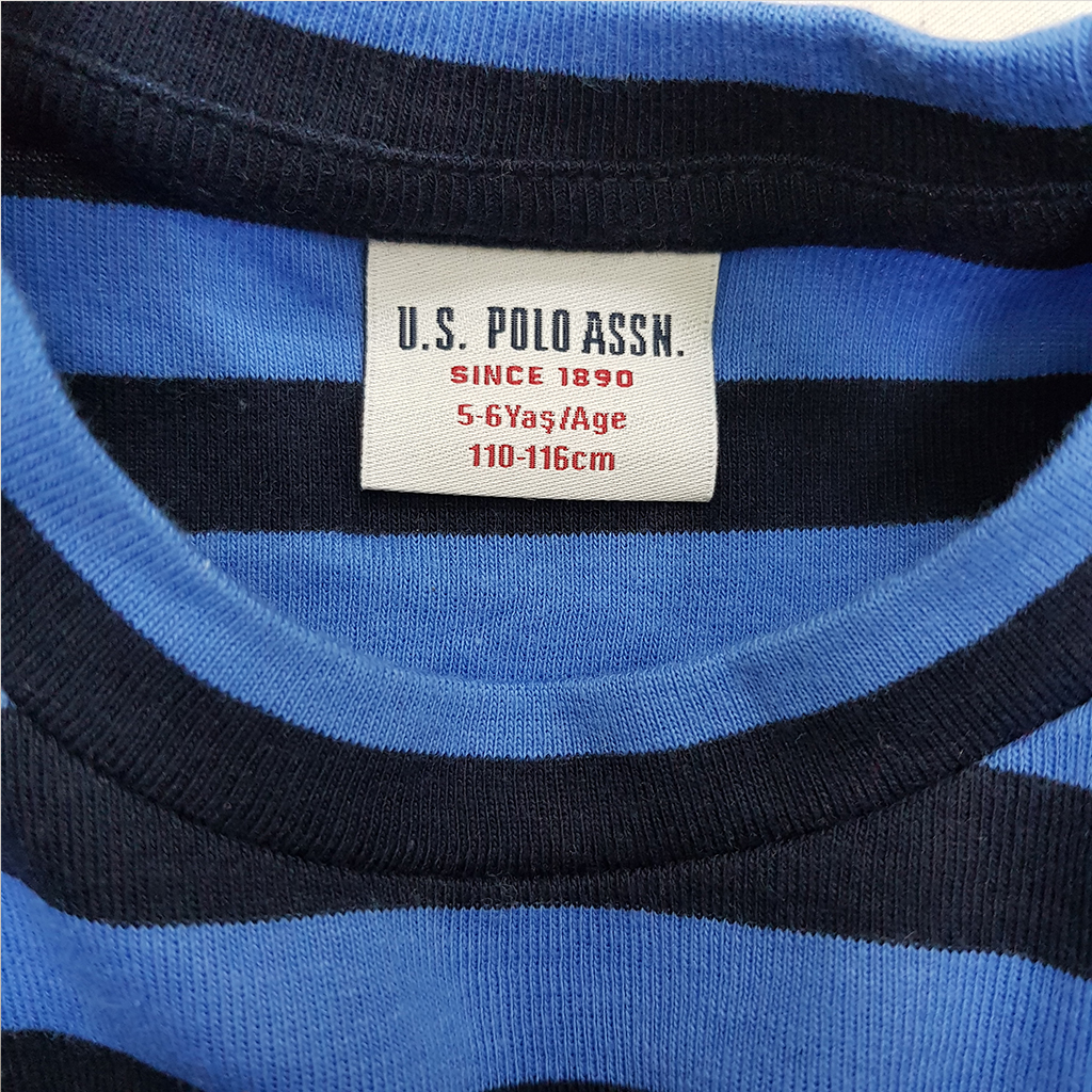 بلوز پسرانه 33566 سایز 5 تا 14 سال مارک US POLO