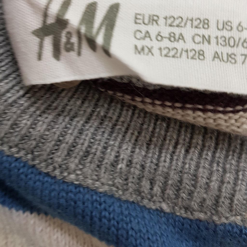 بافت بچگانه 33584 سایز 1 تا 10 سال مارک kiabi,h&m