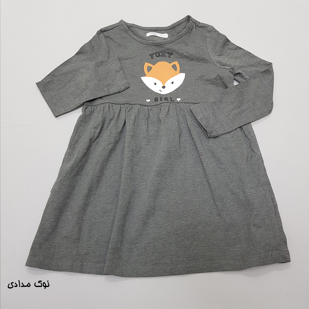 سارافون دخترانه 33645 سایز 3 ماه تا 10 سال مارک FOX&BUNNY