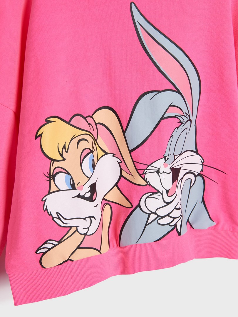 سویشرت دخترانه 33716 سایز 5 تا 12 سال مارک FOX&BUNNY   *