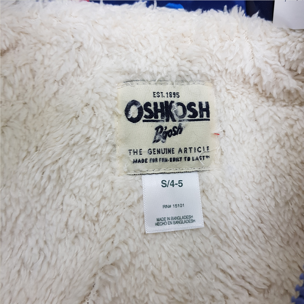 کاپشن بارانی دخترانه 33739 سایز 2 تا 9 سال مارک OSHKOSH