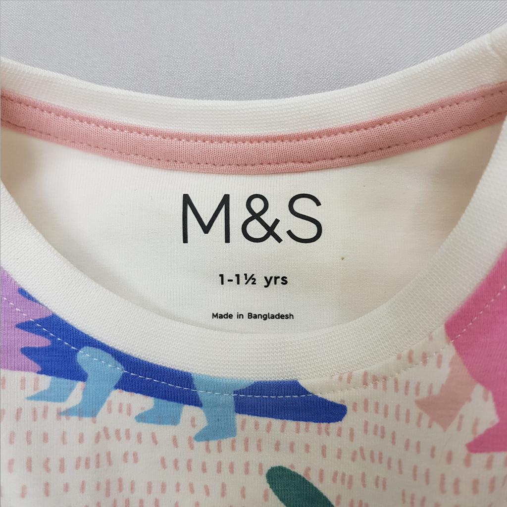 ست بچگانه 33841 سایز 1 تا 7 سال مارک M&S