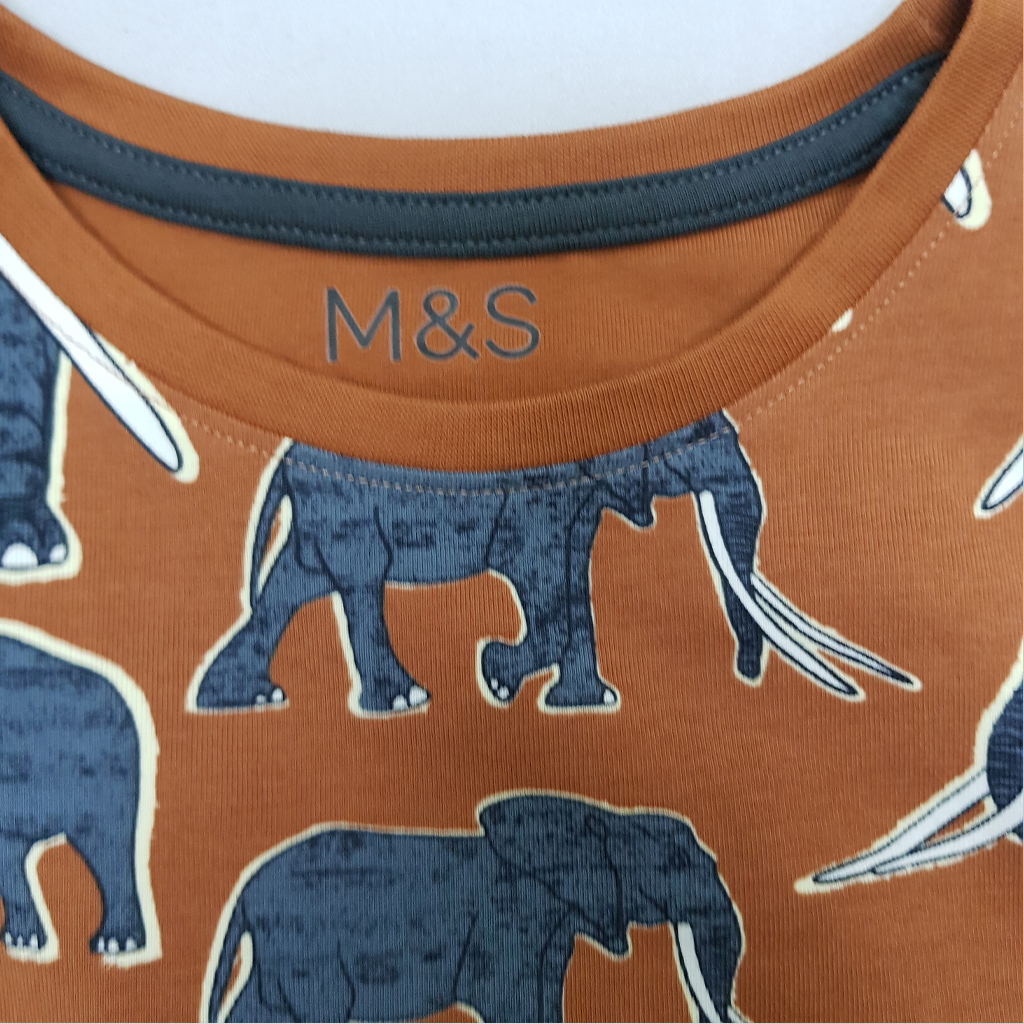 بلوز پسرانه 33864 سایز 7 تا 16 سال مارک M&S