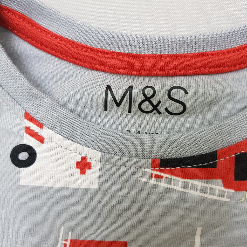 بلوز پسرانه 33904 سایز 1 تا 7 سال مارک M&S