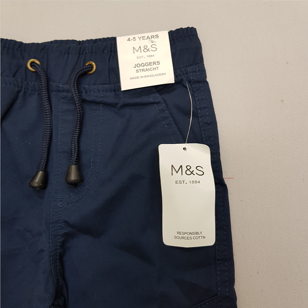 شلوار کتان پسرانه 34433 سایز 2 تا 13 سال مارک M&S