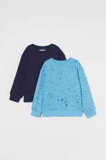 پلیور توپنبه ای پسرانه 34558 سایز 1.5 تا 10 سال کد 1 مارک H&M   *