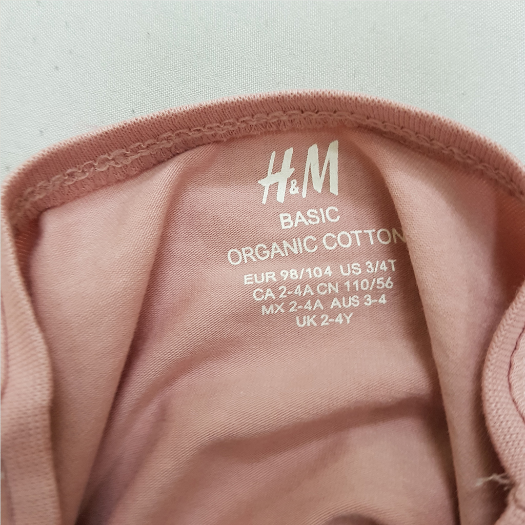 بلوز دخترانه 34673 سایز 1.5 تا 10 سال کد 3 مارک H&M