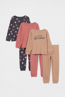 ست دخترانه 34708 سایز 3 تا 12 سال مارک H&M