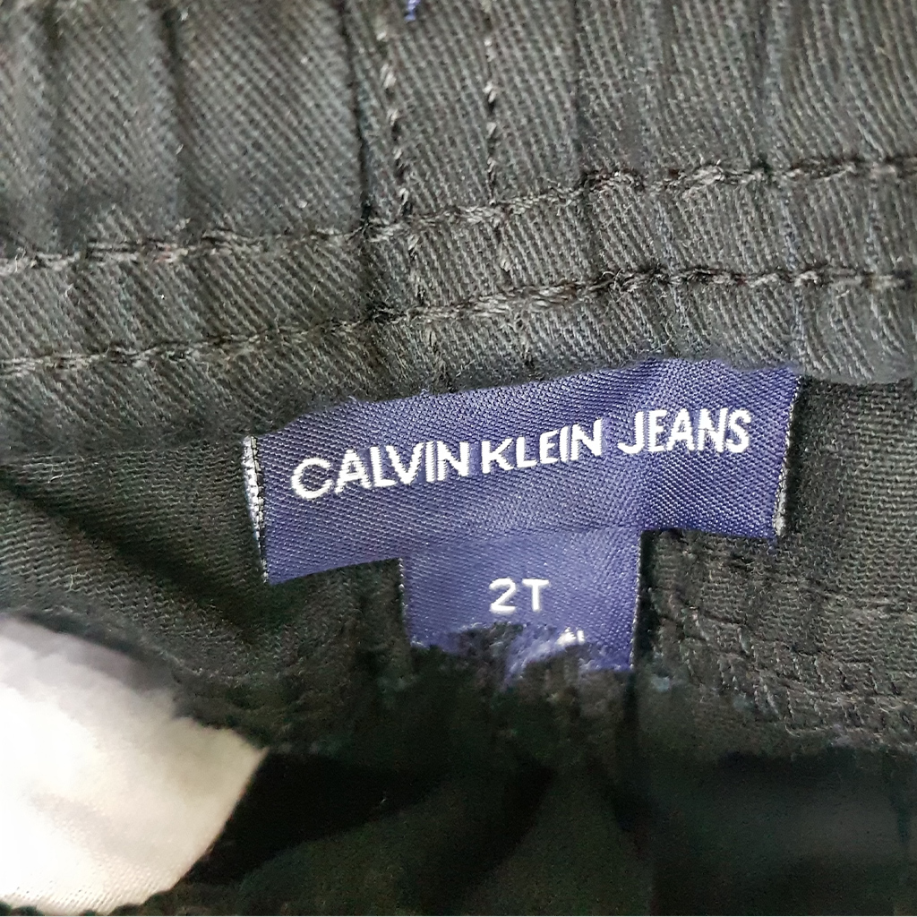 شلوار کتان 35035 سایز 12 ماه تا 7 سال مارک CalvinKlein   *