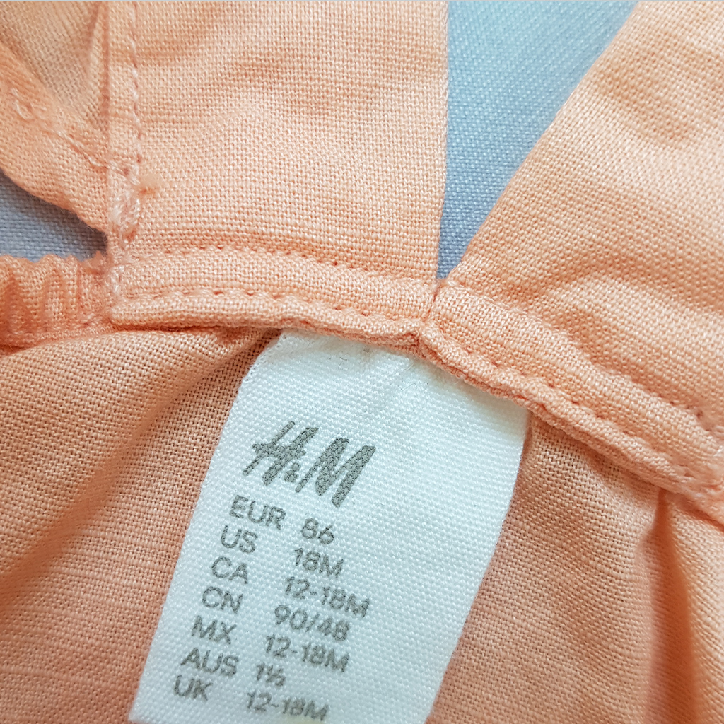 سارافون دخترانه 35198 سایز 3 ماه تا 4 سال مارک H&M