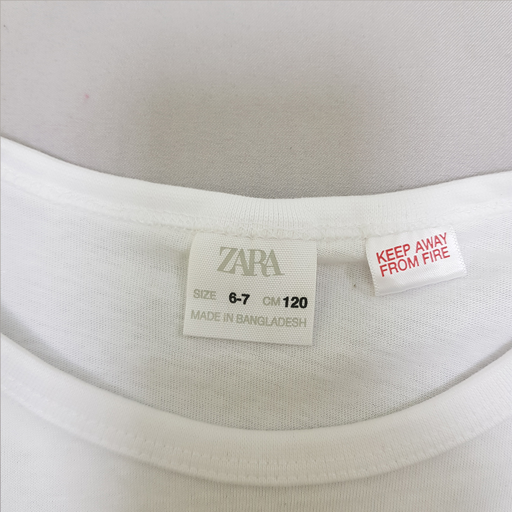 تی شرت پسرانه 35225 سایز 6 تا 14 سال کد 3 مارک ZARA