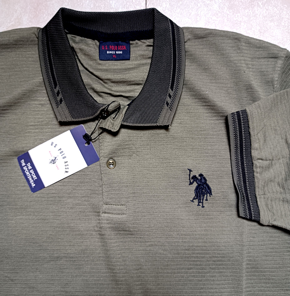 تیشرت یقه دار مردانه برند us polo assn کد 2204608
