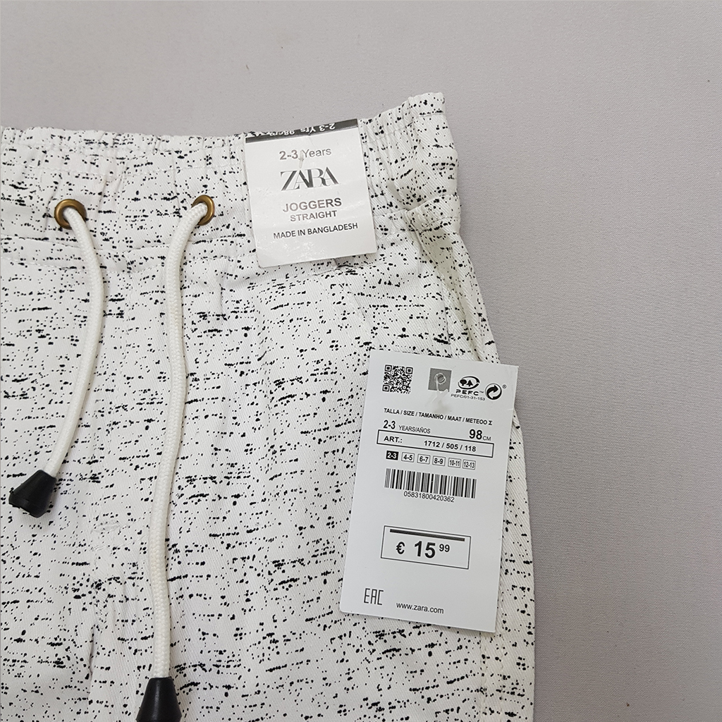 شلوار 35681 سایز 2 تا 13 سال مارک ZARA