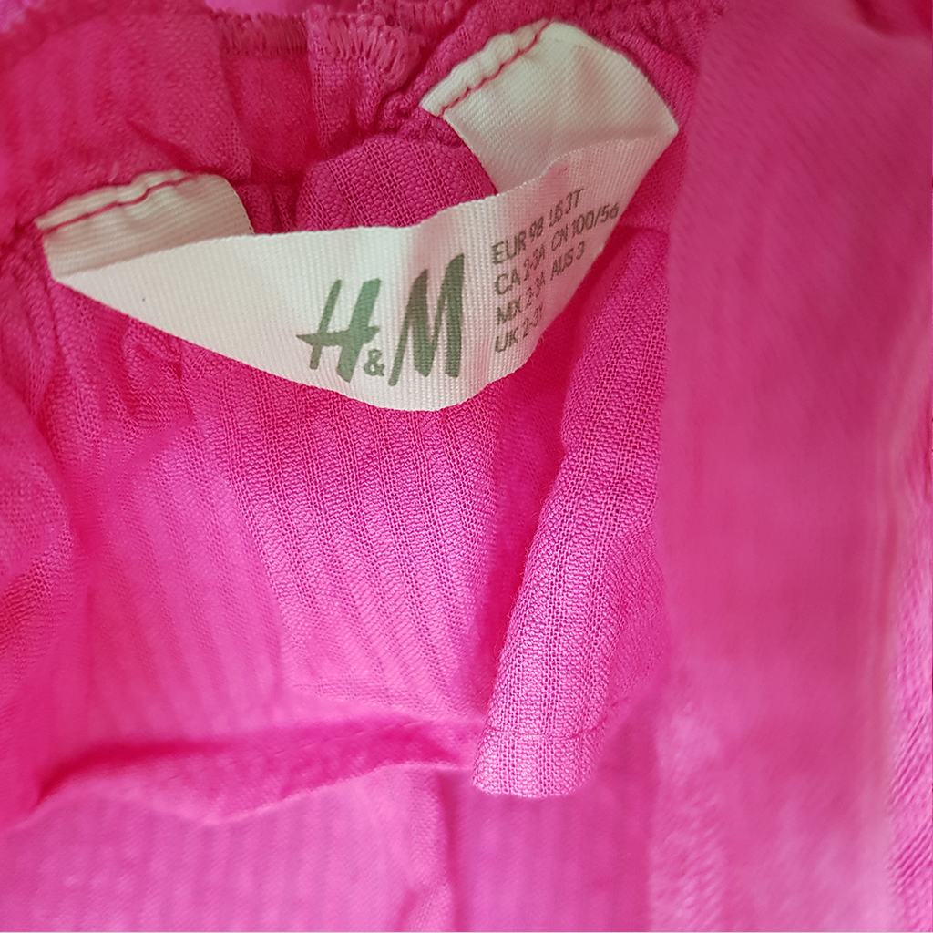 سارافون دخترانه 35477 سایز 1.5 تا 10 سال مارک H&M   *