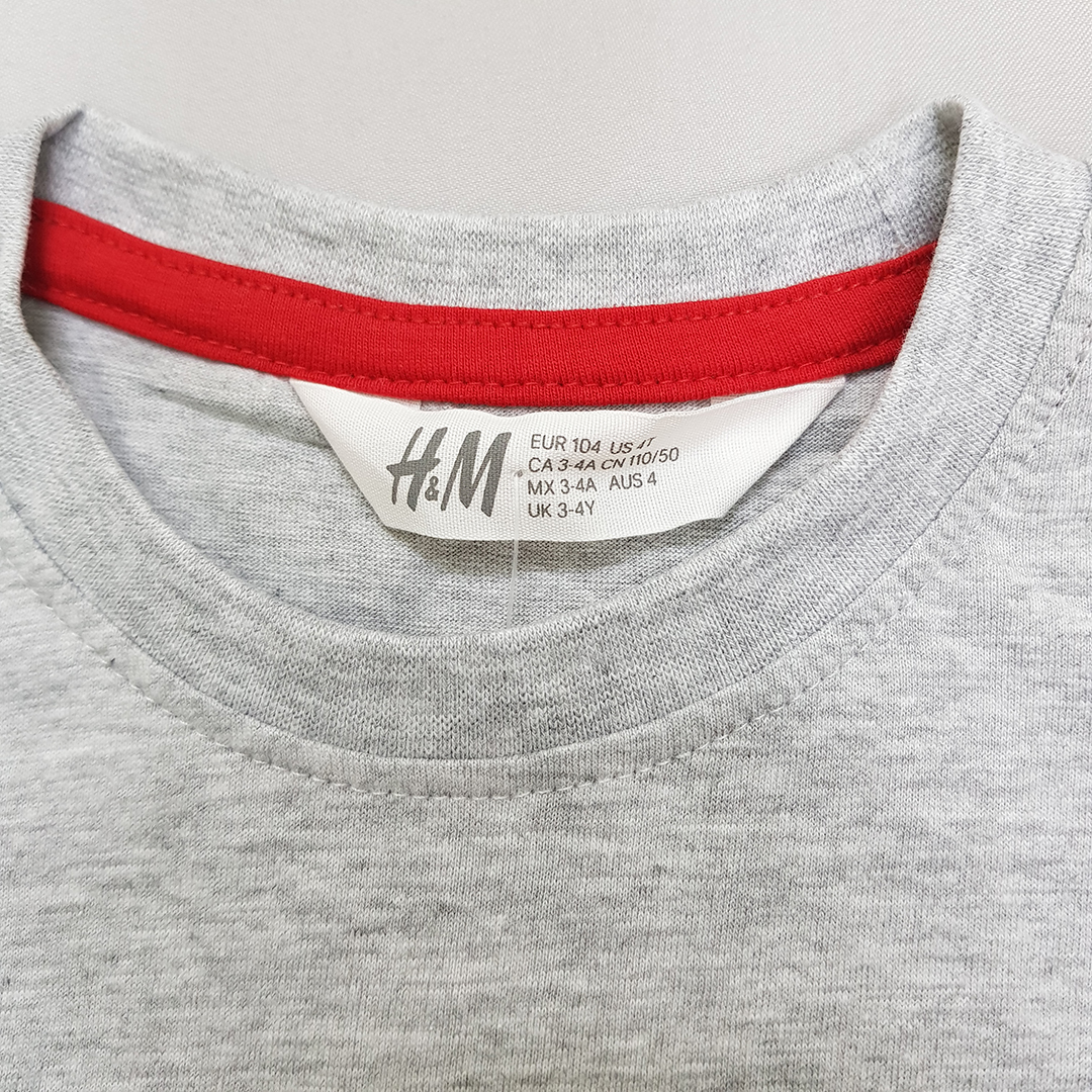 بلوز حلقه ای پسرانه 35883 سایز 3 تا 14سال مارک H&M