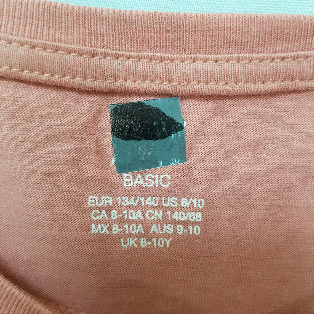 تی شرت دخترانه 35718 سایز 9 تا 14 سال کد 6 مارک H&M   *