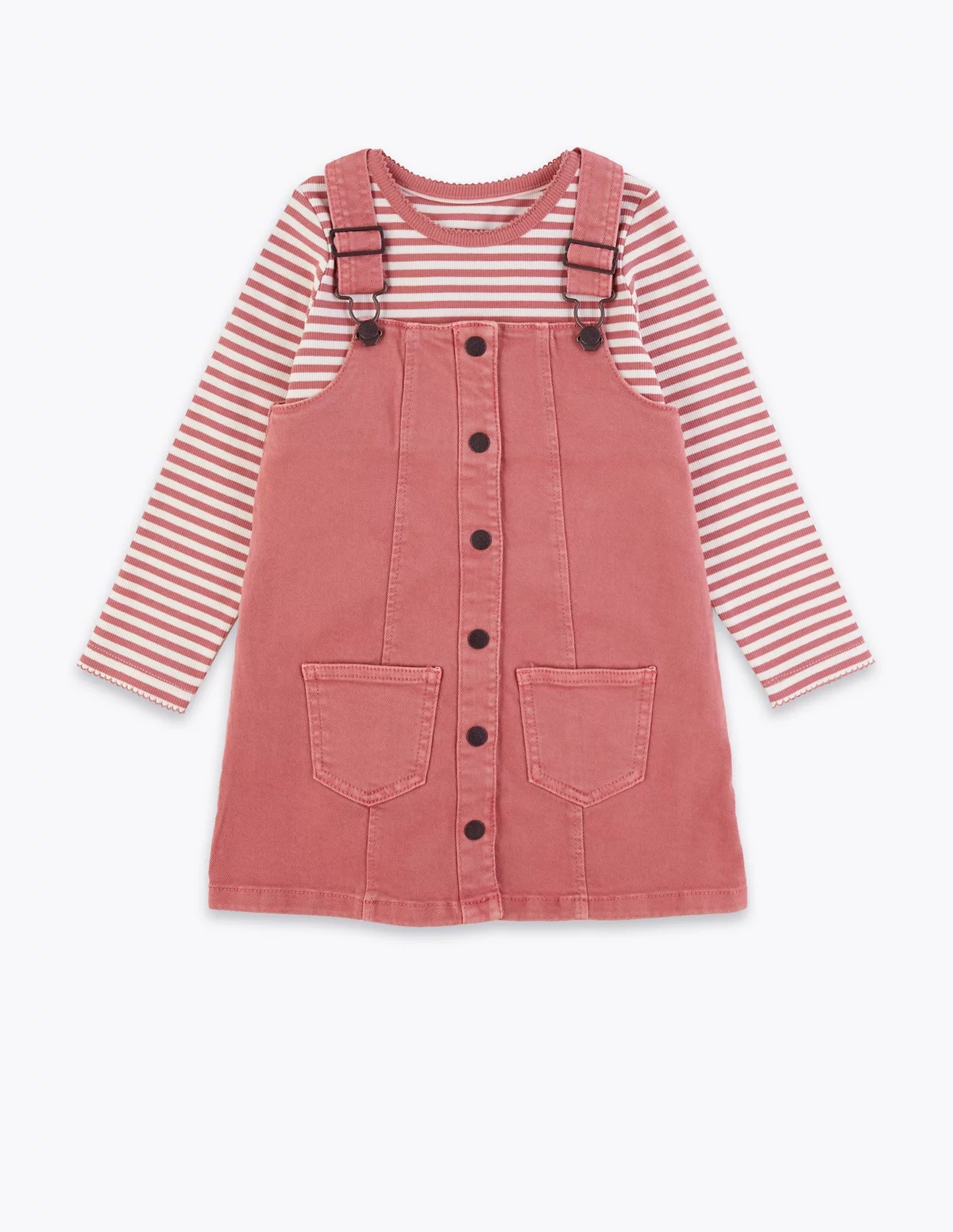 ست دخترانه 36126 سایز 2 تا 7 سال مارک M&S
