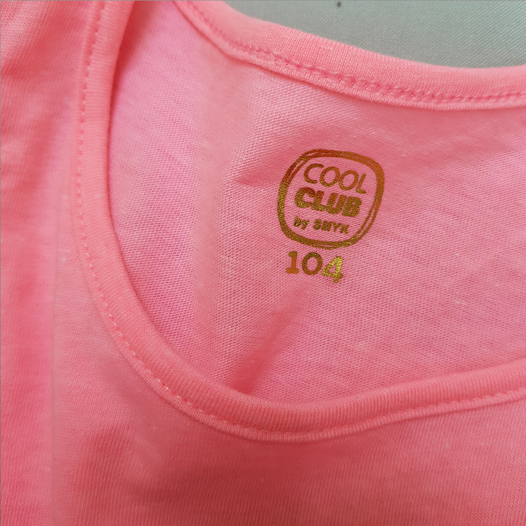 تی شرت سه عددی دخترانه 36216 سایز 3 تا 10 سال مارک Cool Club