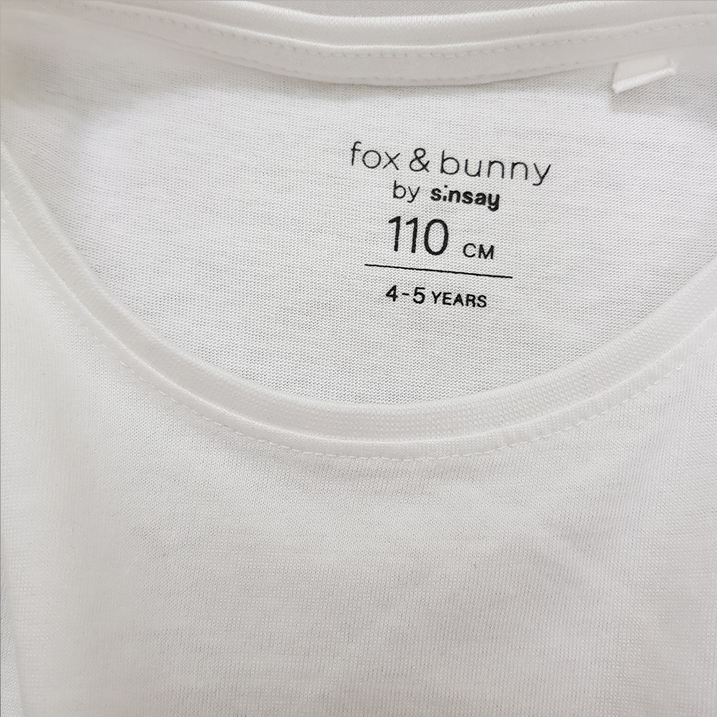 تی شرت دخترانه 36170 سایز 1.5 تا 10 سال کد 8 مارک Fox&bunny   *