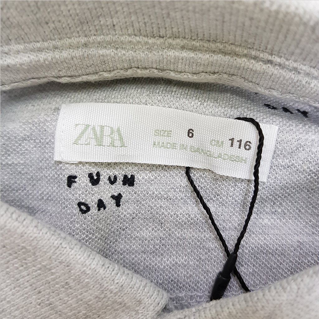 تی شرت پسرانه 36251 سایز 6 تا 14 سال مارک ZARA