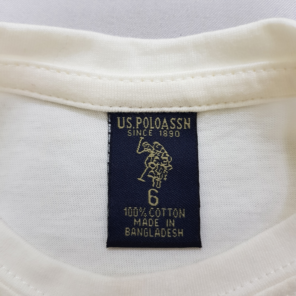 تی شرت پسرانه 36395 سایز 2 تا 8 سال مارک US POLO ASSN