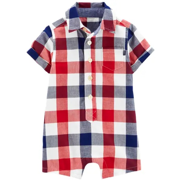 رامپر پسرانه 36470 سایز 3 تا 24 ماه مارک baby bgosh