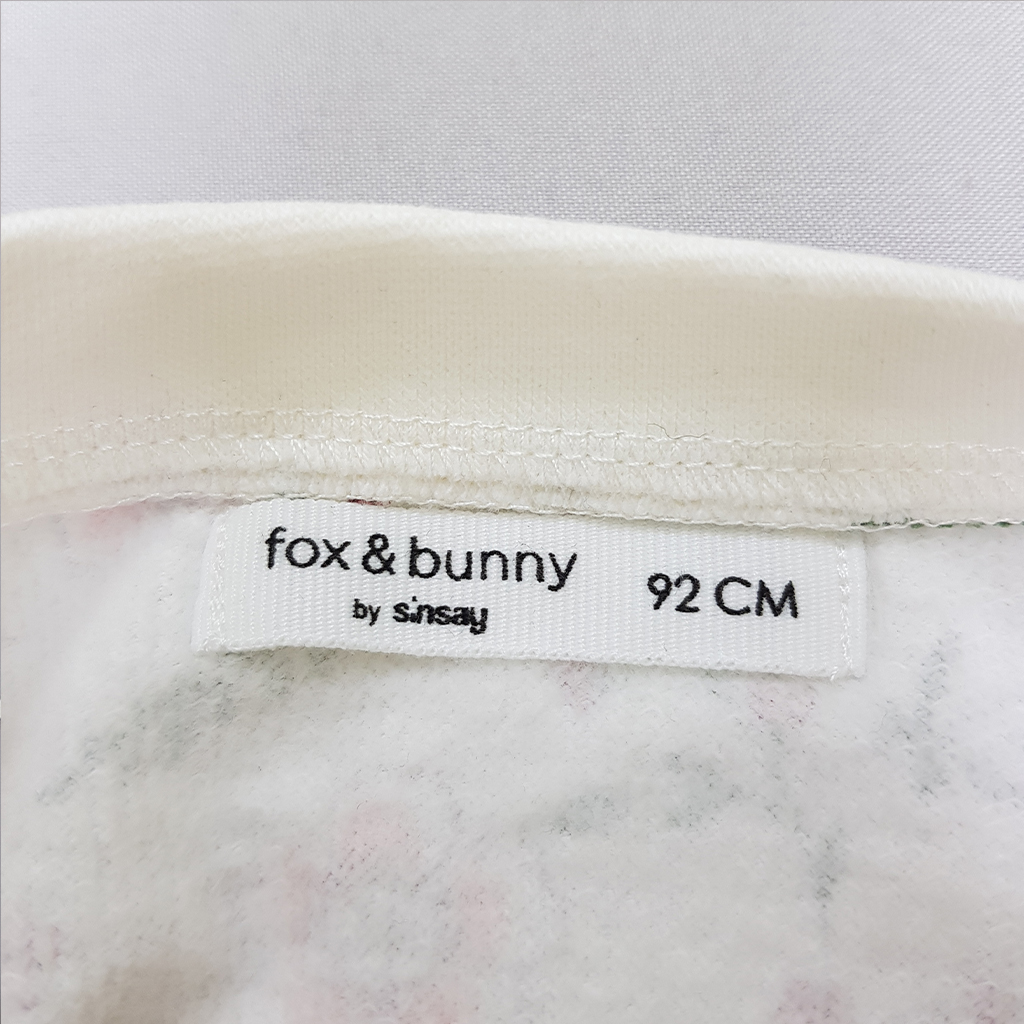 پلیور توپنبه ای دخترانه 36762 سایز 2 تا 10 سال مارک FOX&BUNNY