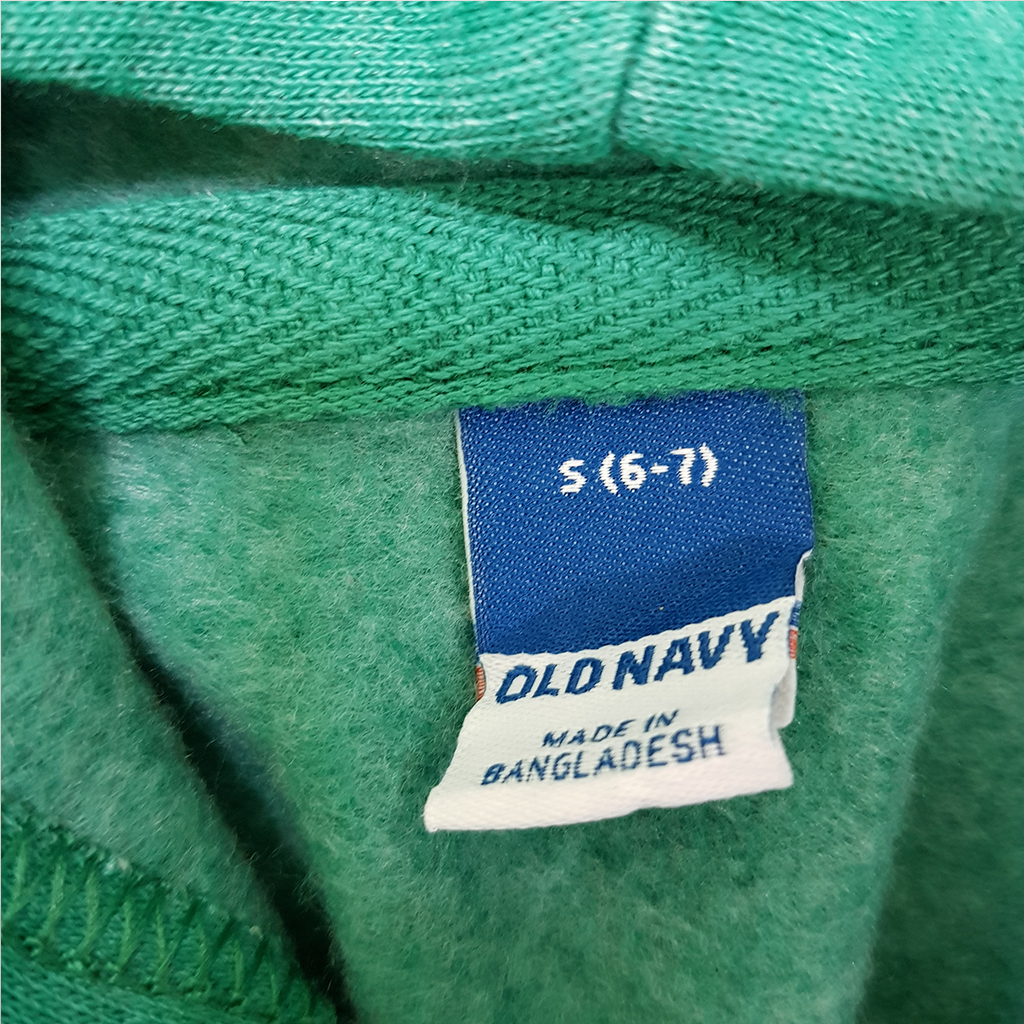 هودی توپنبه ای پسرانه 36790 سایز 4 تا 10 سال مارک OldNavy