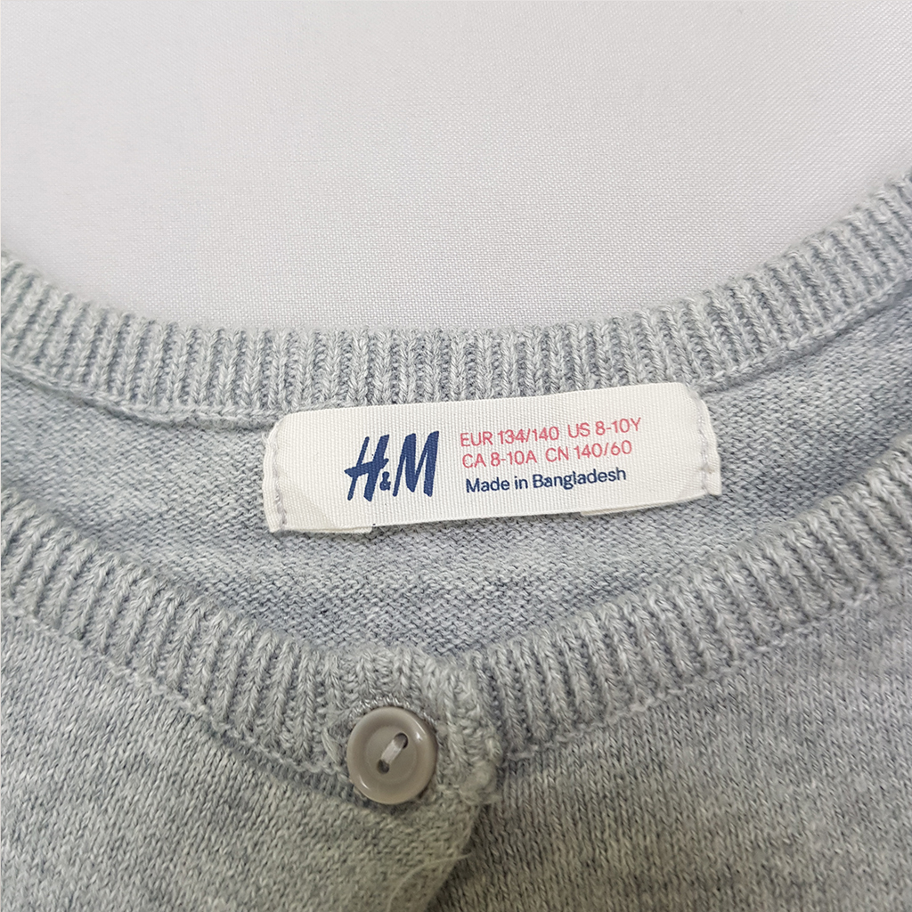 بافت دخترانه 37043 سایز 7 تا 14 سال مارک H&M