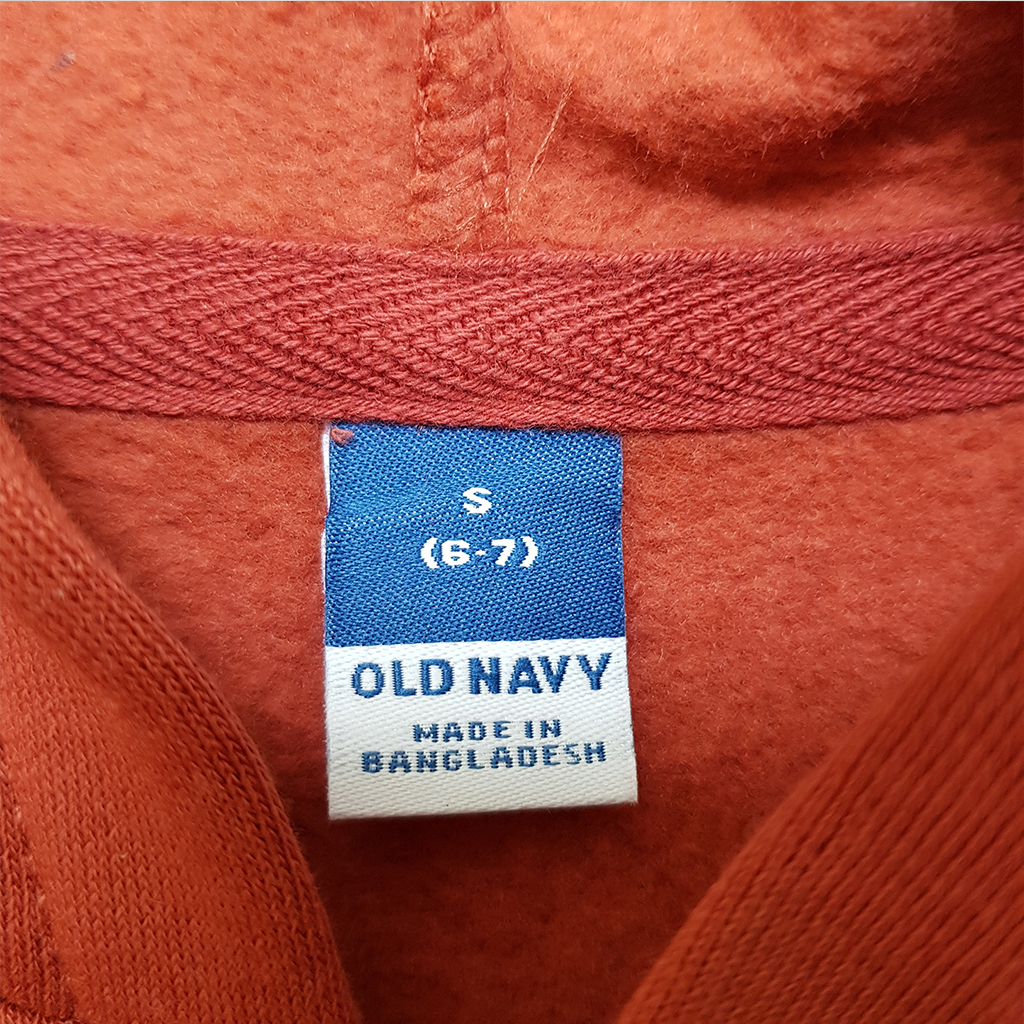 هودی توپنبه ای پسرانه 37277 سایز 6 تا 16 سال مارک OLD NAVY