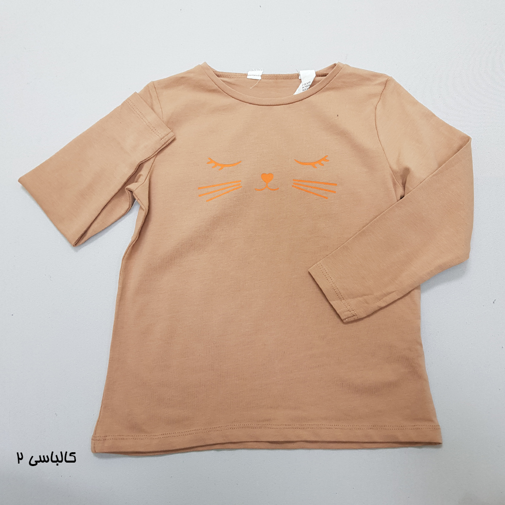 بلوز دخترانه 37420 سایز 1.5 تا 10 سال کد 2 مارک H&M