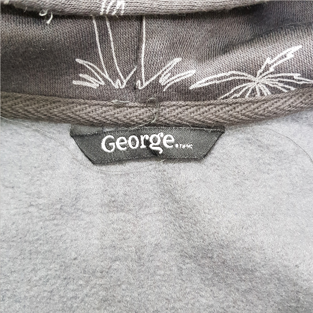 سویشرت توپنبه ای پسرانه 37949 سایز 2 تا 12 سال مارک GEORGE