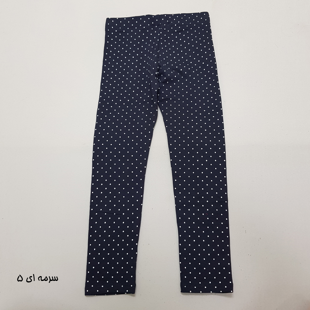 شلوار توپنبه ای دخترانه 37945 سایز 1.5 تا 14 سال مارک H&M