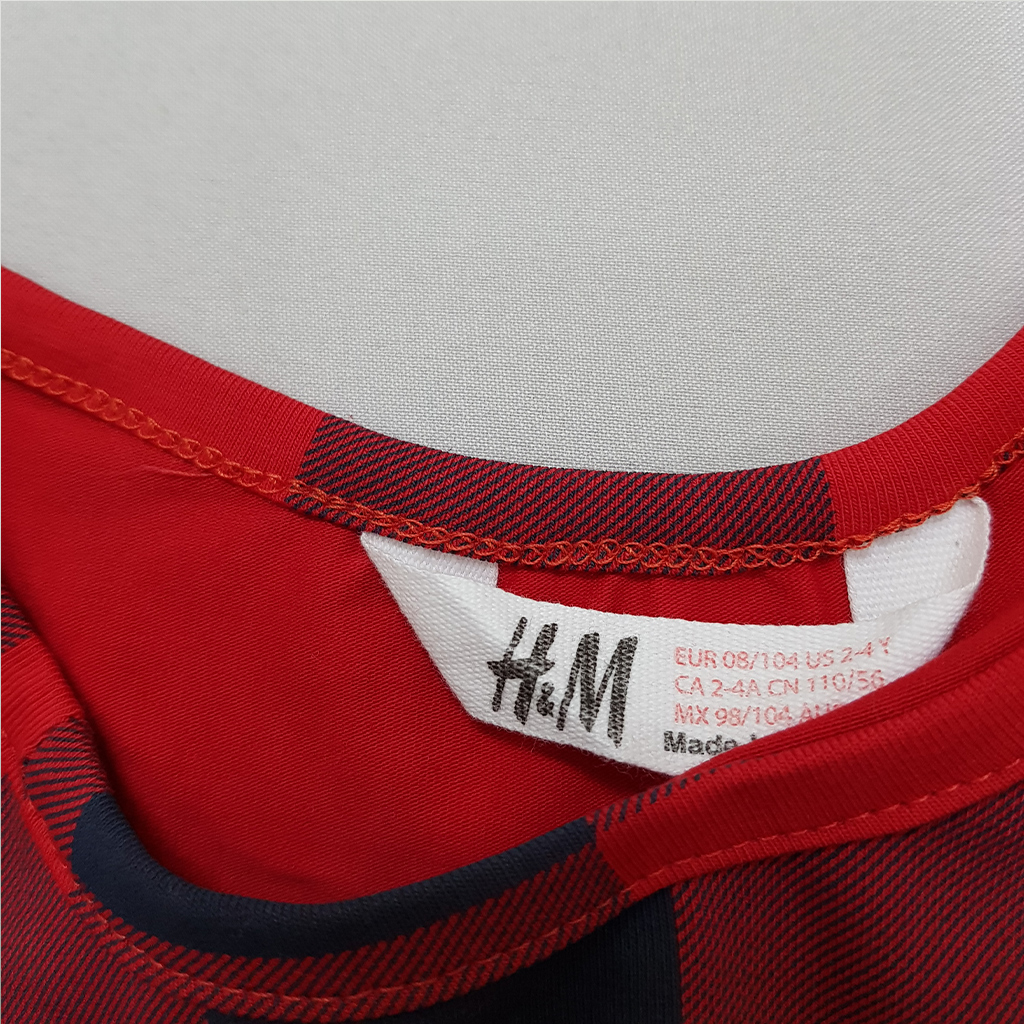 سارافون دخترانه 38363 سایز 3 تا 10 سال مارک H&M   *