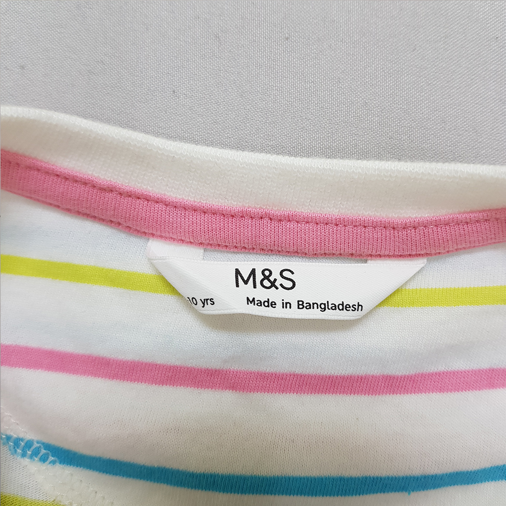 بلوز دخترانه 38369 سایز 7 تا 14 سال مارک M&S