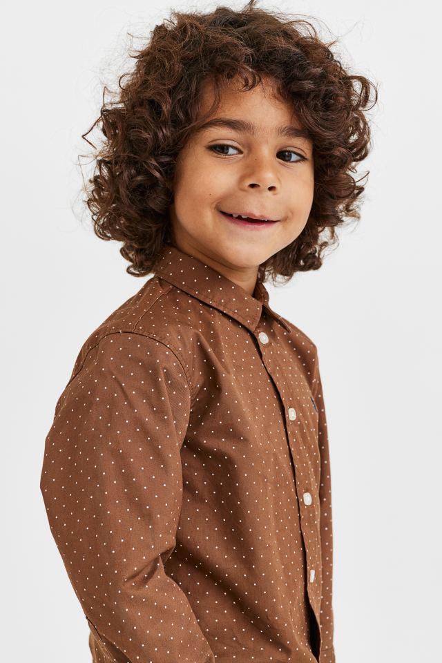 پیراهن پسرانه 38422 سایز 5 تا 12 سال مارک H&M