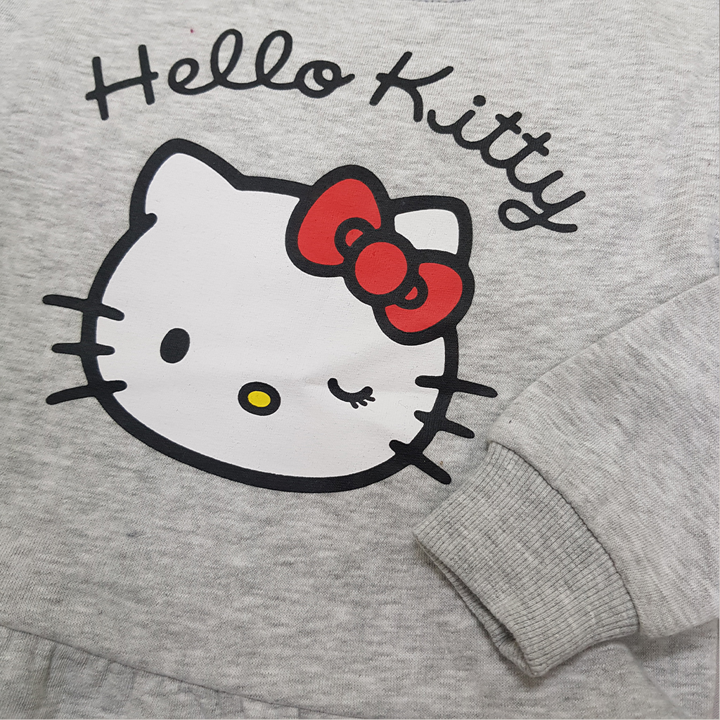 سارافون توپنبه ای دخترانه 38523 سایز 3 تا 8 سال مارک Hello Kitty